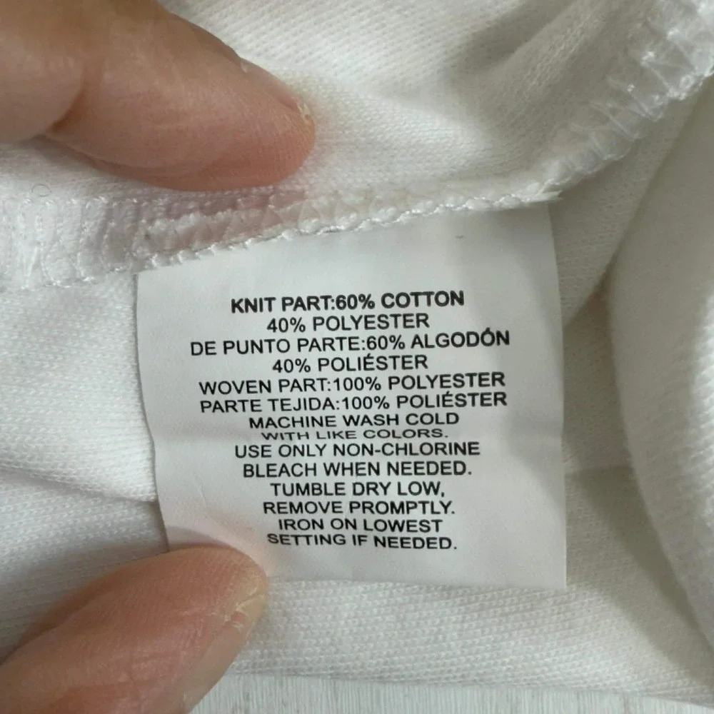 Nautica NWT Girl's School Uniform White Peter Pan Collar Top‎ Size XL Regular